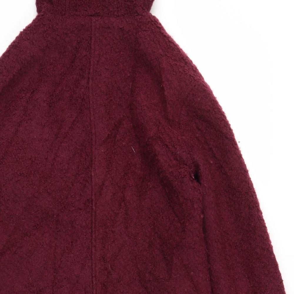 Ness Womens Purple   Jacket Coat Size 10