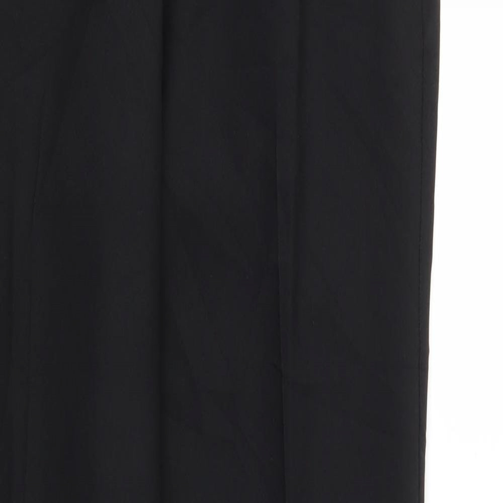 M&S Mens Black   Trousers  Size 30 in L33 in