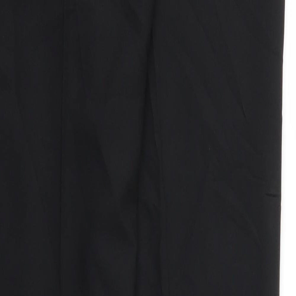 M&S Mens Black   Trousers  Size 30 in L33 in