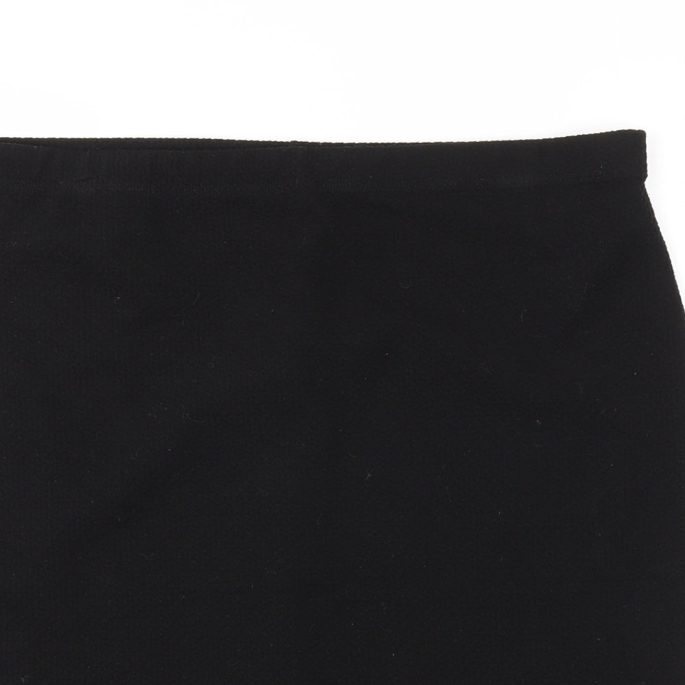 George Womens Black   A-Line Skirt Size 18