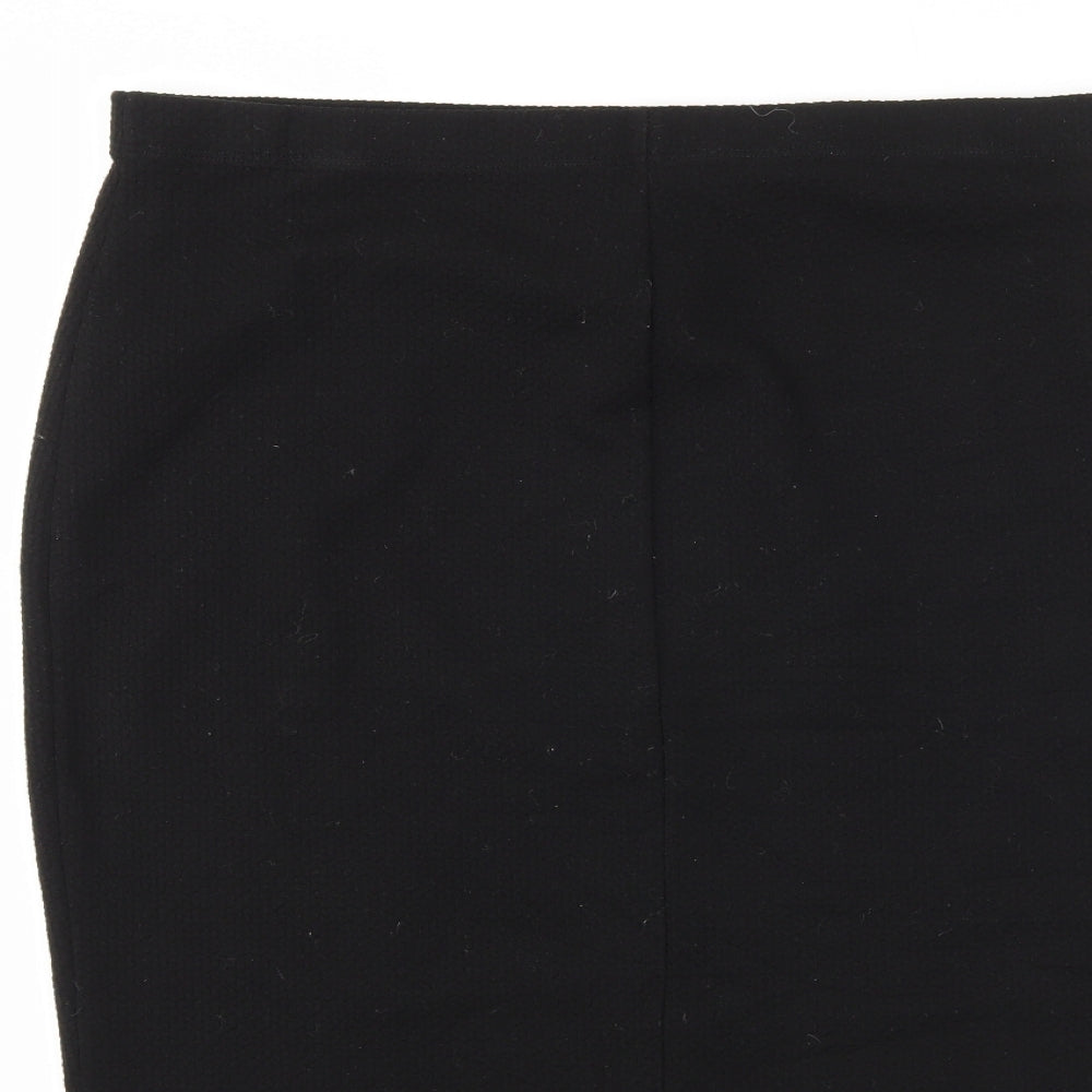 George Womens Black   A-Line Skirt Size 18