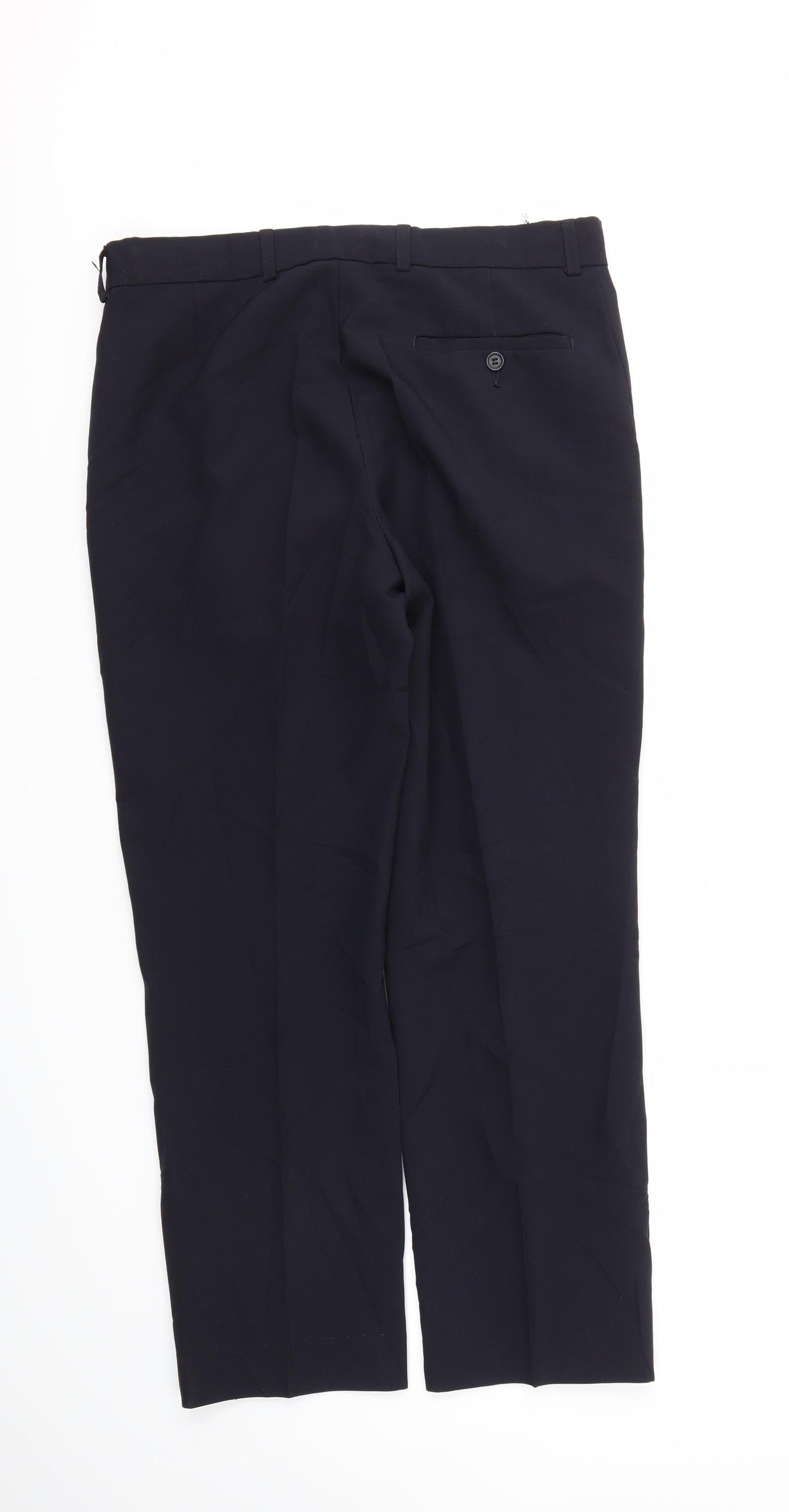 BHS Mens Blue   Trousers  Size 34 L28 in