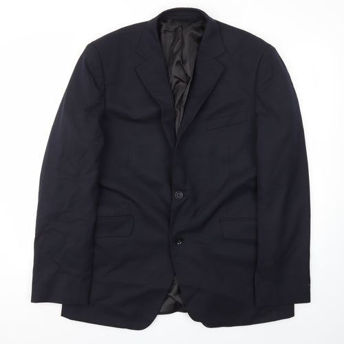 Preworn Mens Blue   Jacket Blazer Size 44