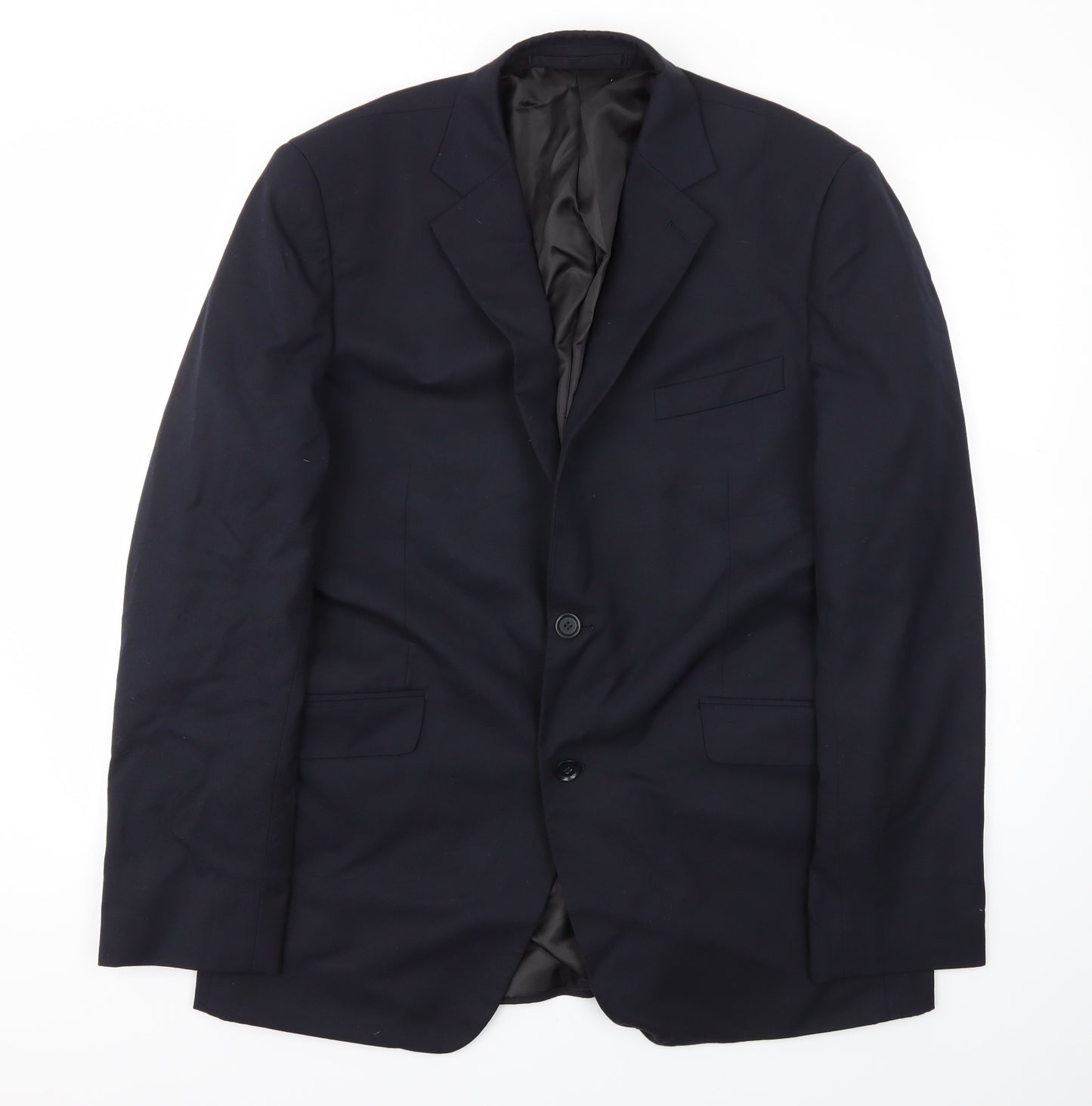 Preworn Mens Blue   Jacket Blazer Size 44