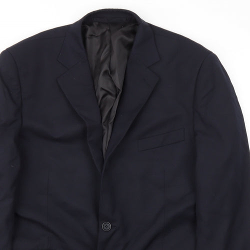 Preworn Mens Blue   Jacket Blazer Size 44