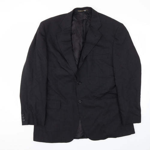 M&S Mens Black   Jacket Blazer Size 42