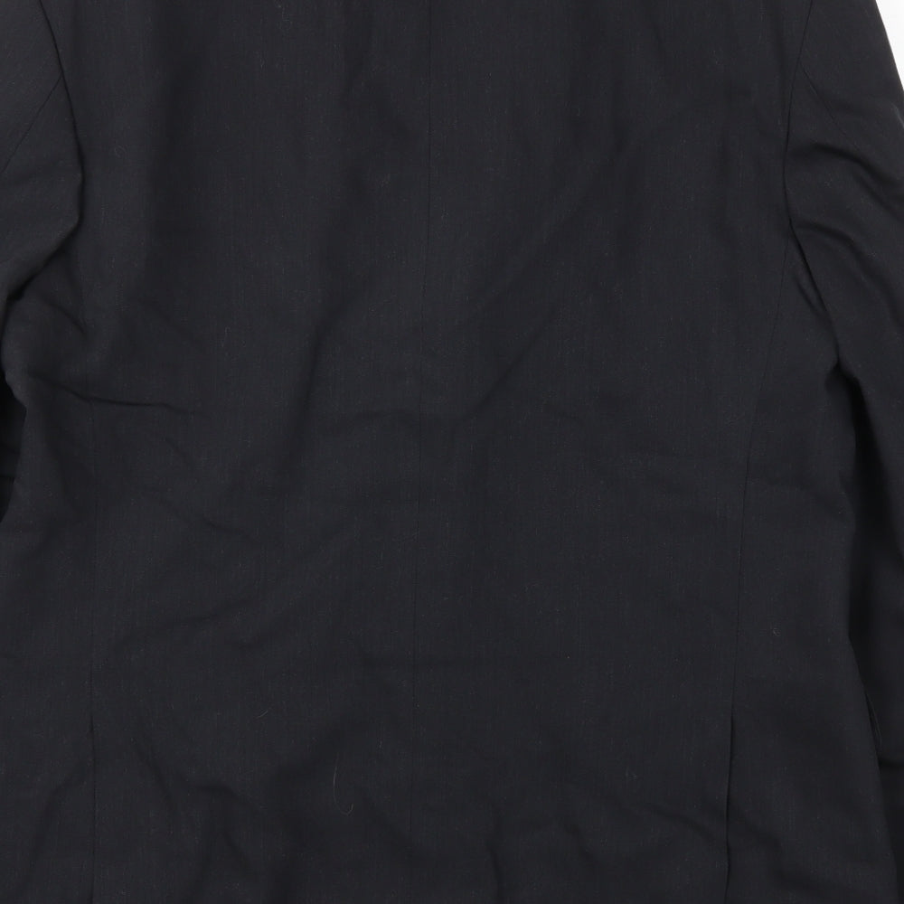 M&S Mens Black   Jacket Blazer Size 42