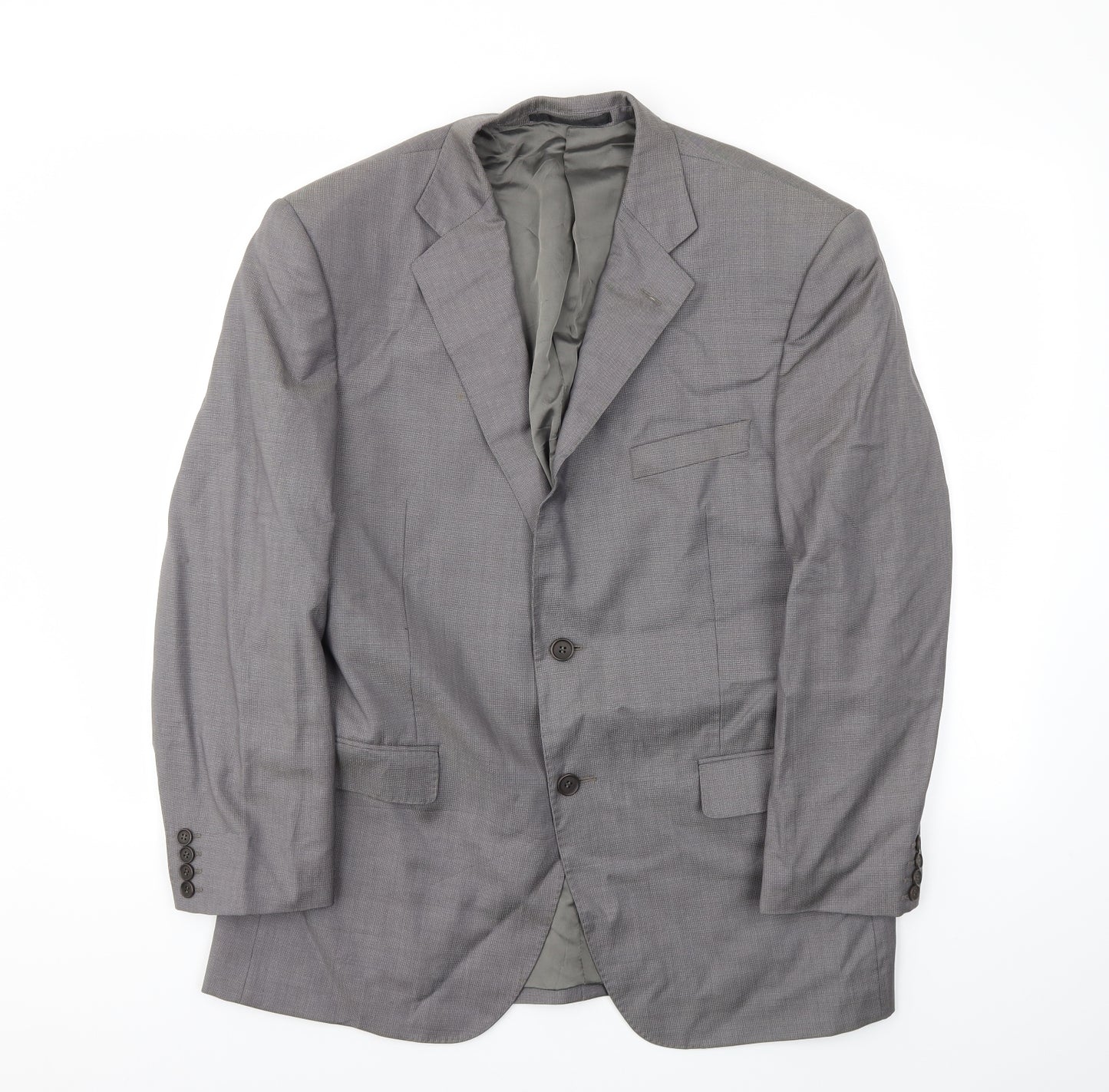 M&S Mens Grey   Jacket Blazer Size 42