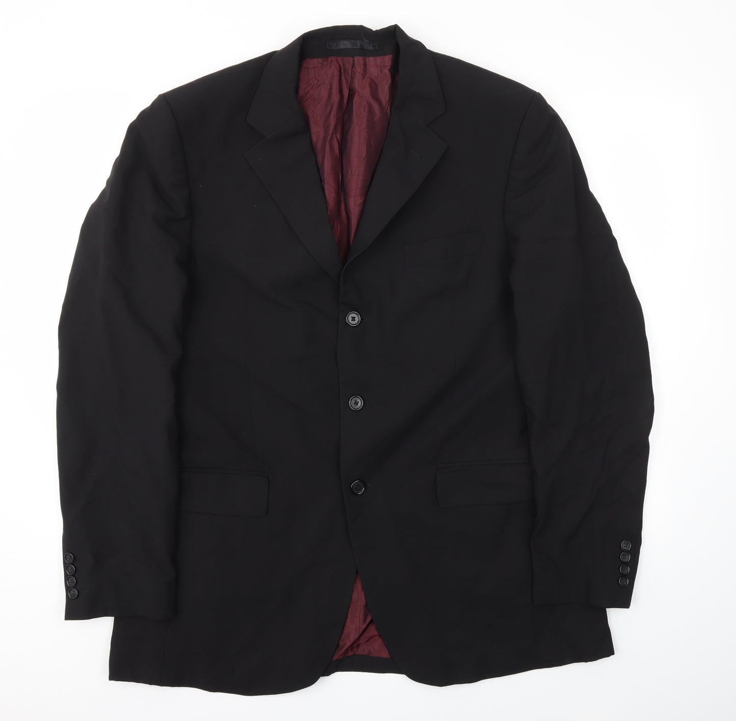 Tom english Mens Black   Jacket Blazer Size 42