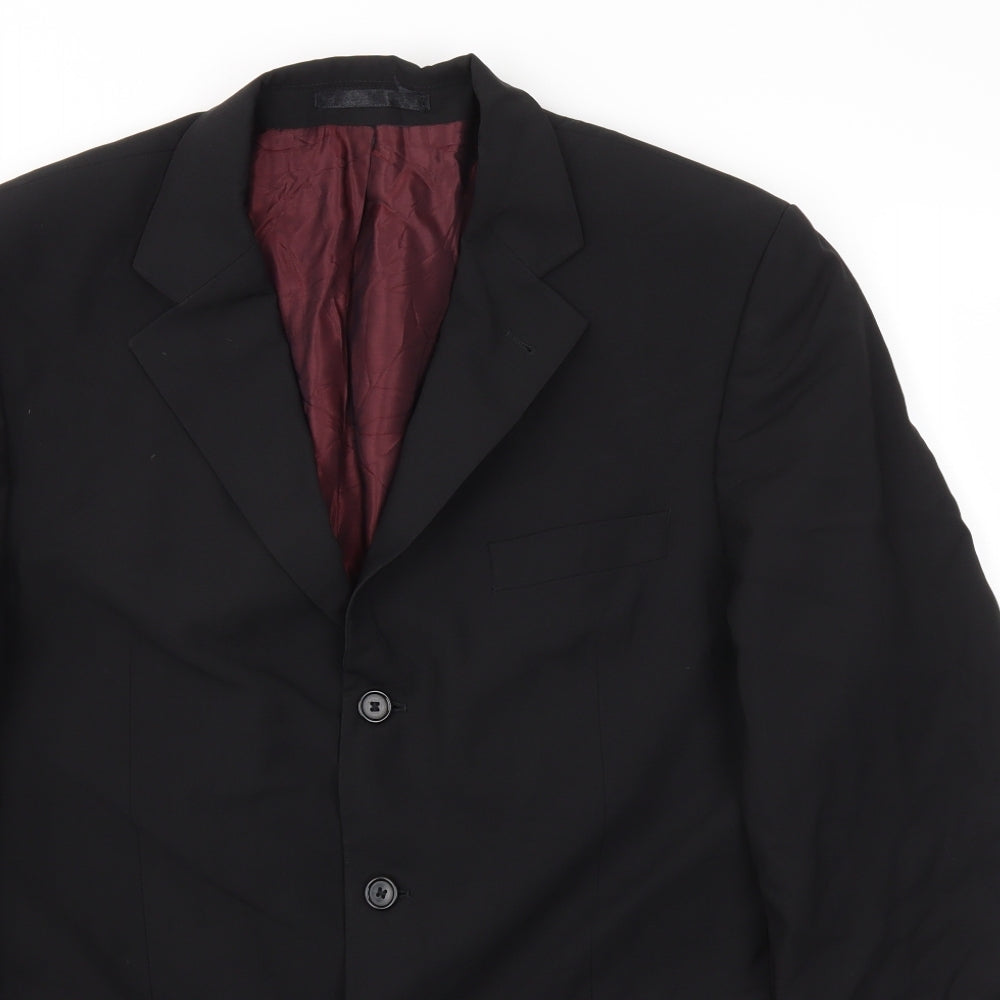 Tom english Mens Black   Jacket Blazer Size 42