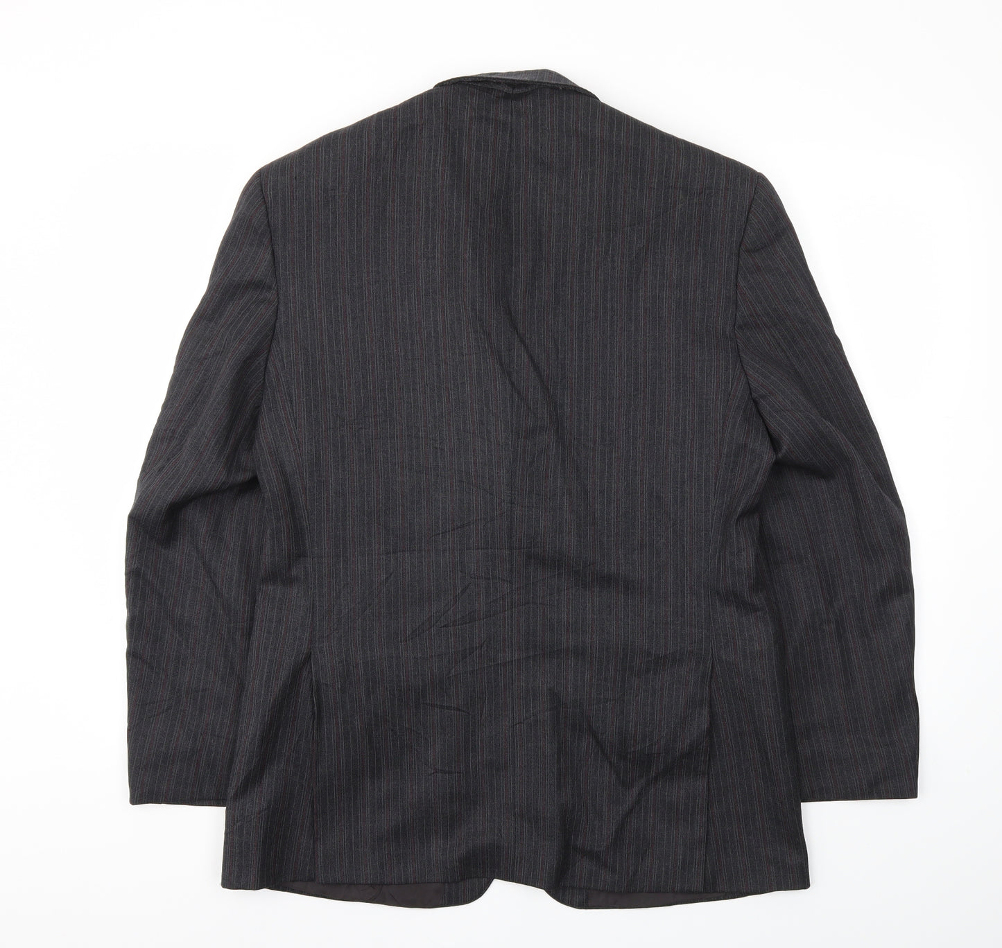 LABEL Mens Grey   Jacket Blazer Size 40