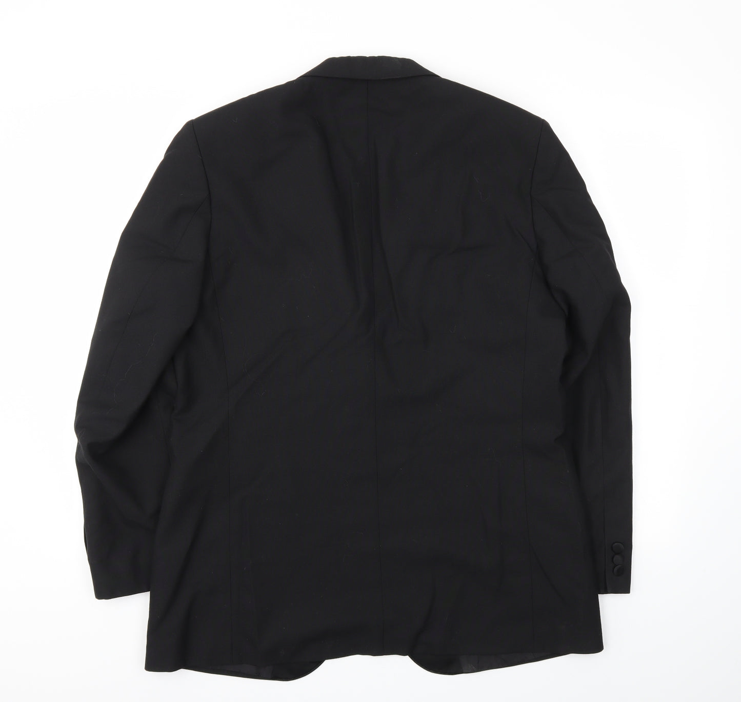 St Micahel Mens Black   Jacket Blazer Size 42