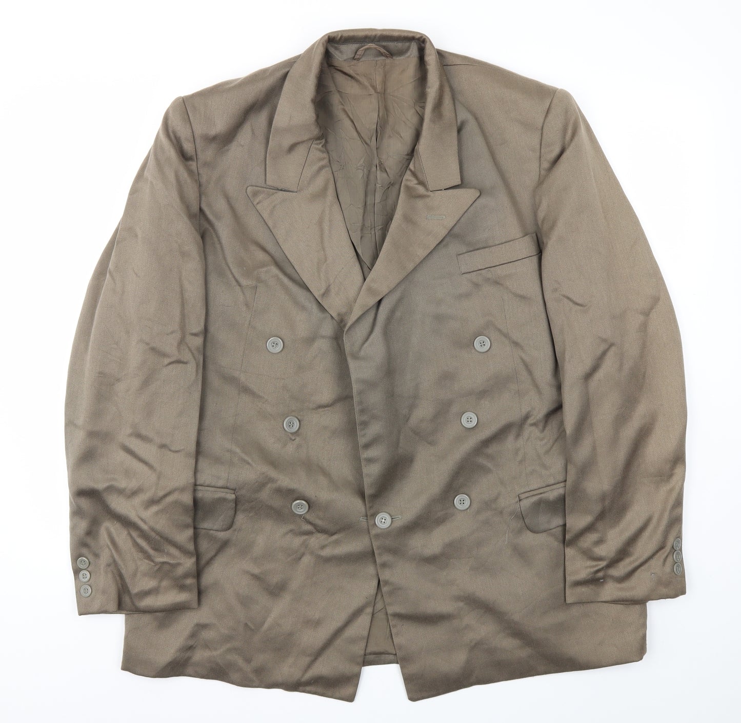 Preworn Mens Brown   Jacket Blazer Size 42
