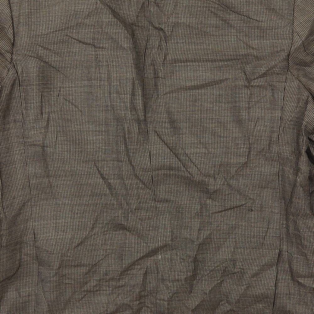 BY BARUTTI Mens Brown   Jacket Blazer Size 42