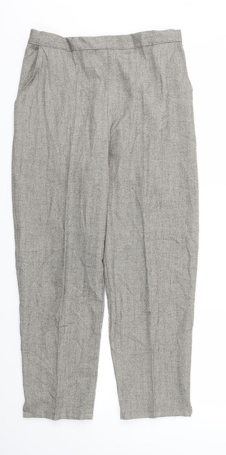 Autonomy Womens Brown Trousers Size 14 L26 in