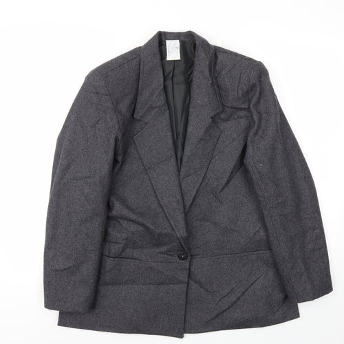 SLIMMA Womens Grey   Jacket Blazer Size 10