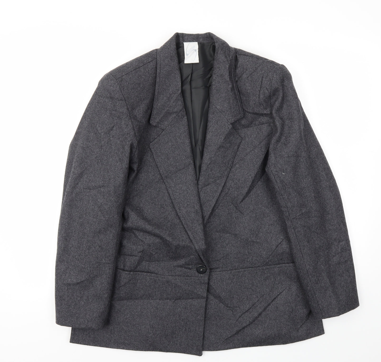 SLIMMA Womens Grey   Jacket Blazer Size 10