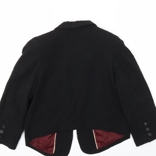 H&M Womens Black   Jacket Blazer Size 14