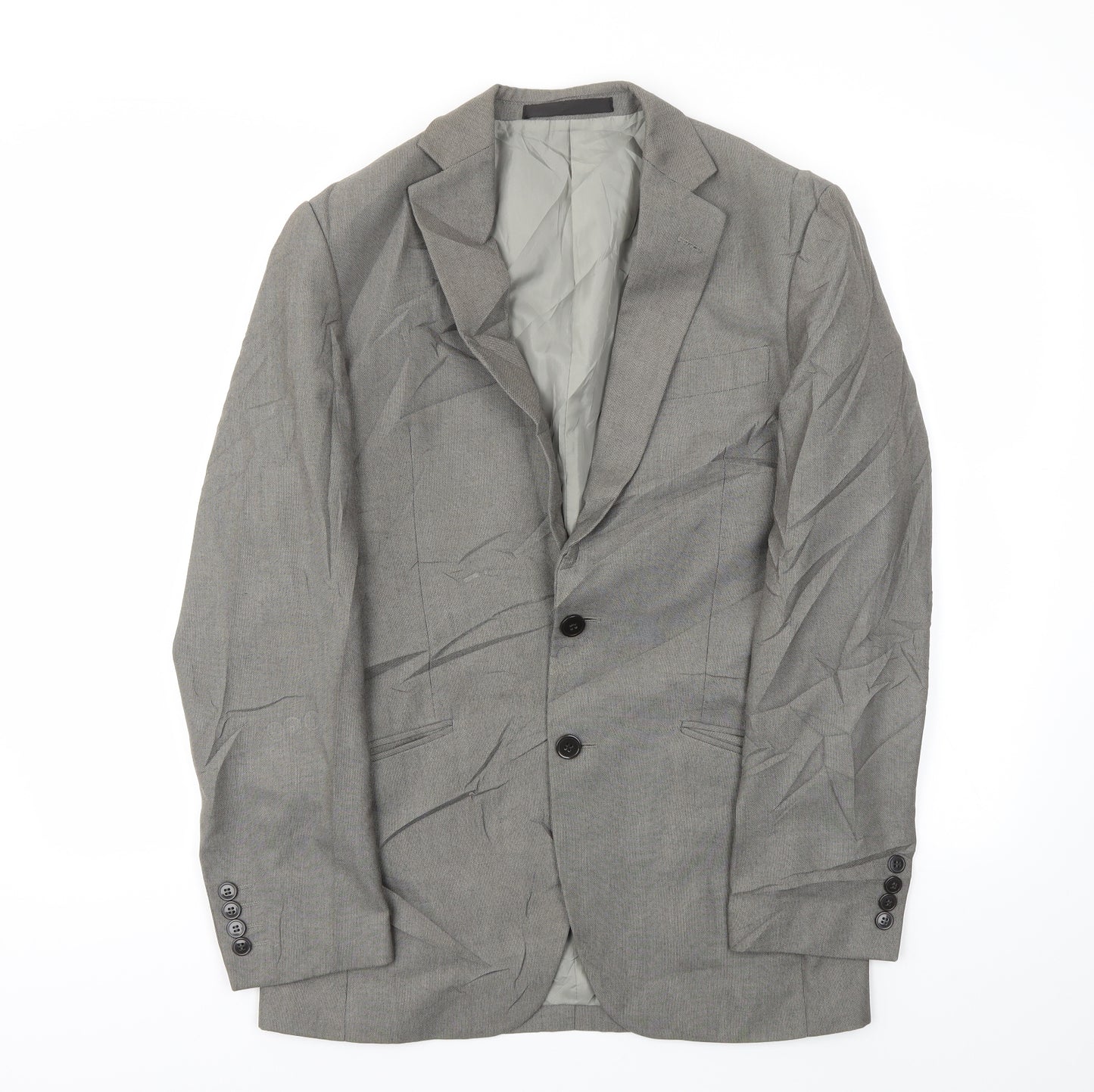 M&S Mens Grey   Jacket Blazer Size 34