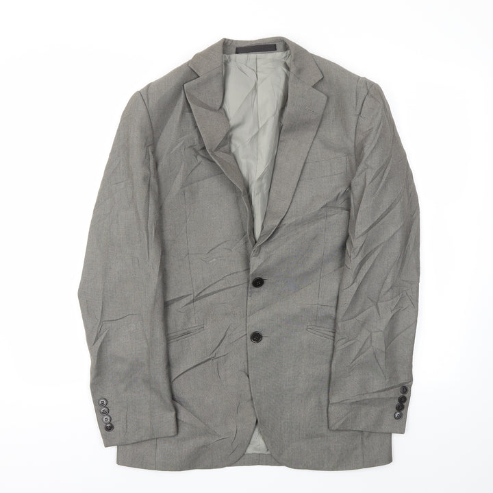 M&S Mens Grey   Jacket Blazer Size 34