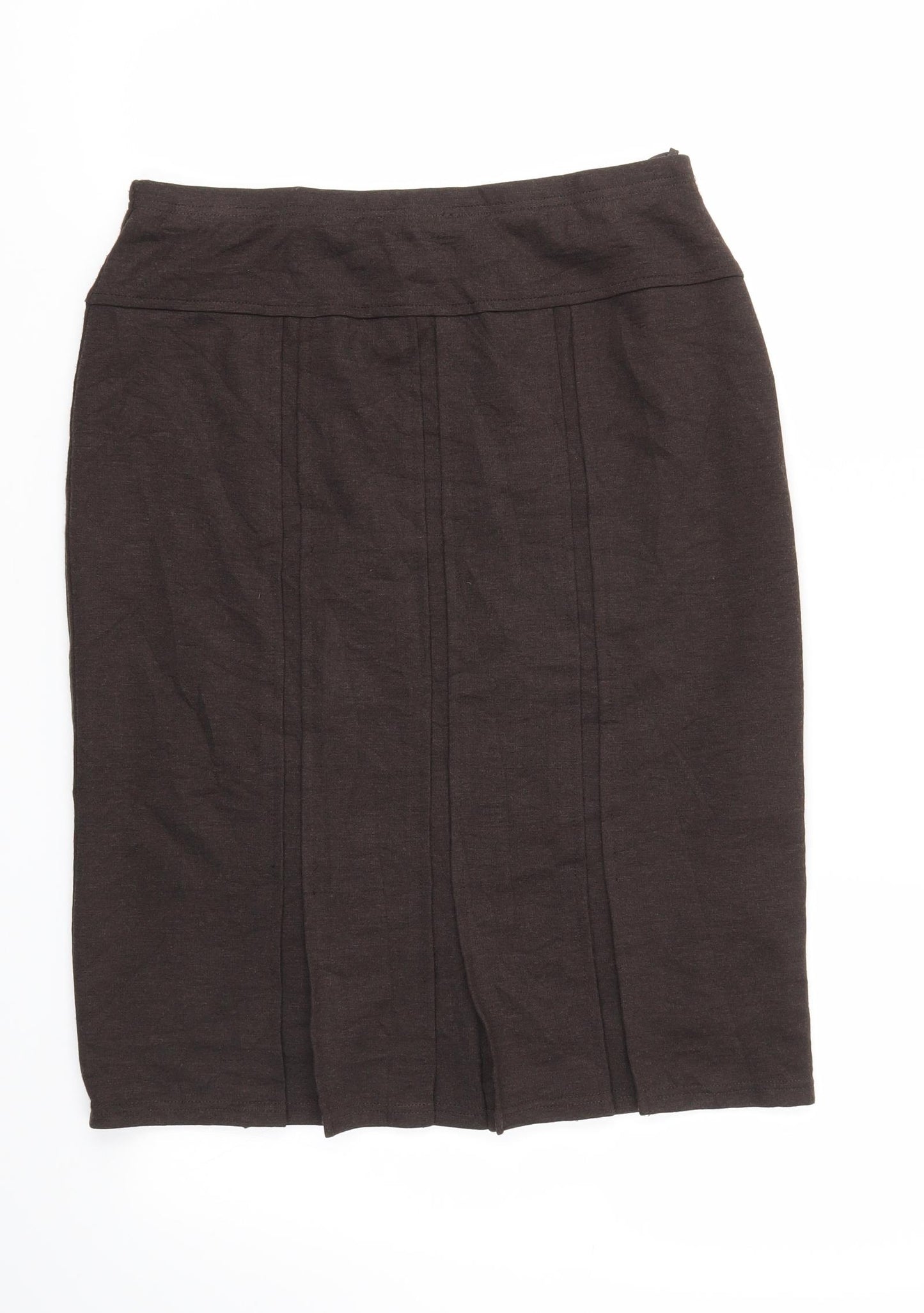 LUCIA Womens Brown   Flare Skirt Size 12