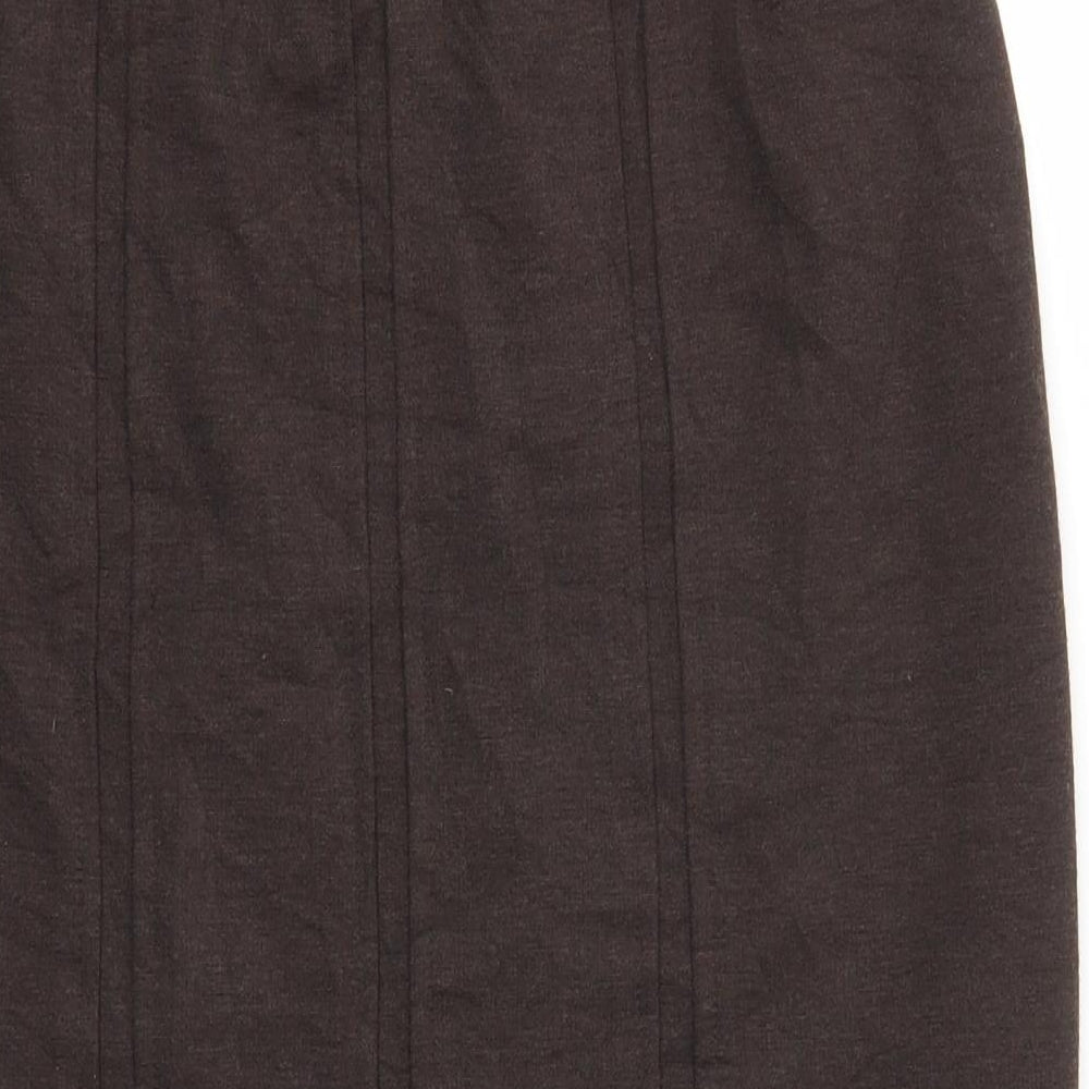 LUCIA Womens Brown   Flare Skirt Size 12