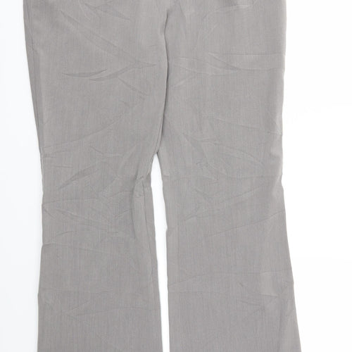 F&F Womens Grey   Trousers  Size 14 L32 in
