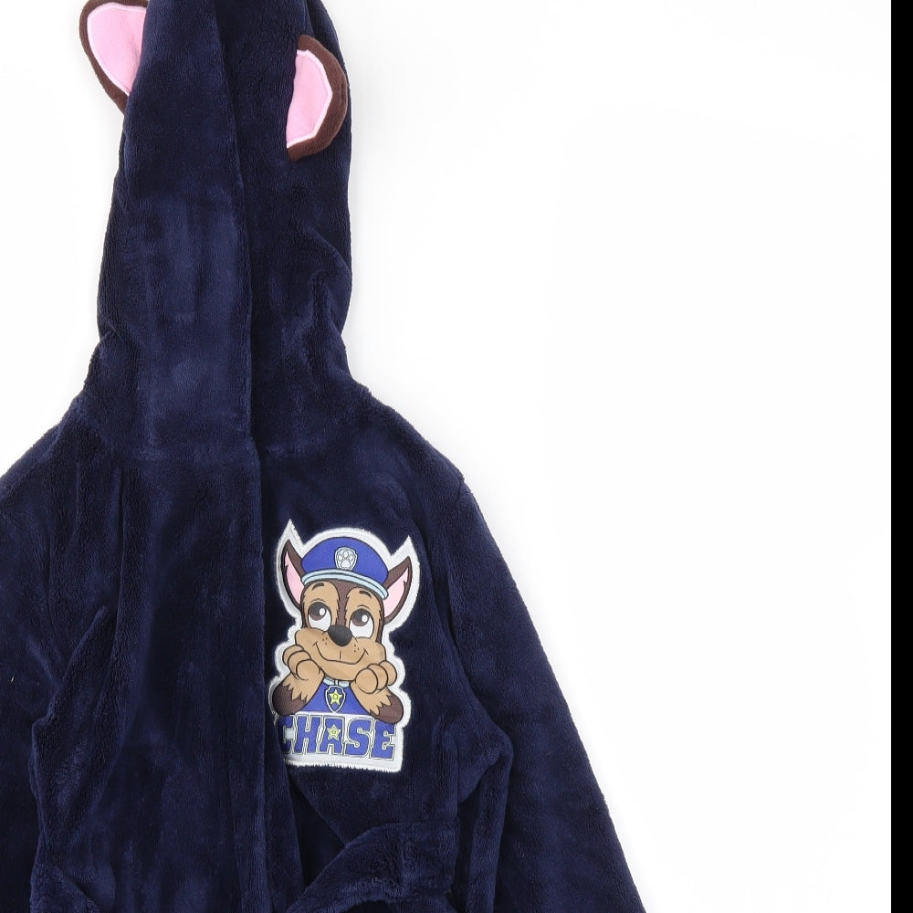 George Boys Blue Animal Print   Gown Size 3-4 Years