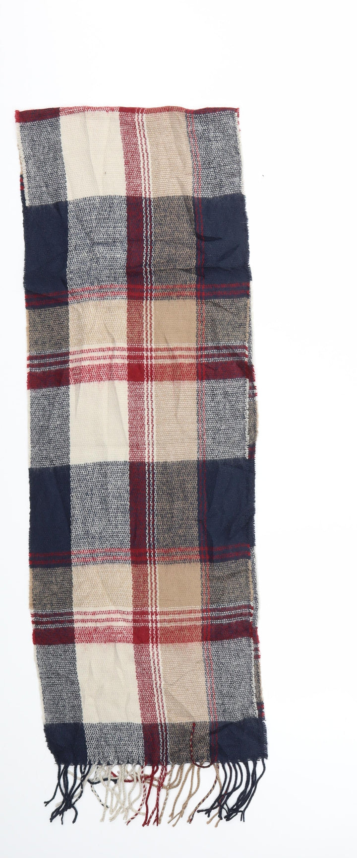Preworn Womens Multicoloured Check   Scarf