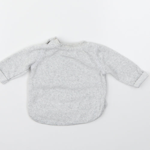 F&F Baby Grey   Basic T-Shirt Size 0-3 Months