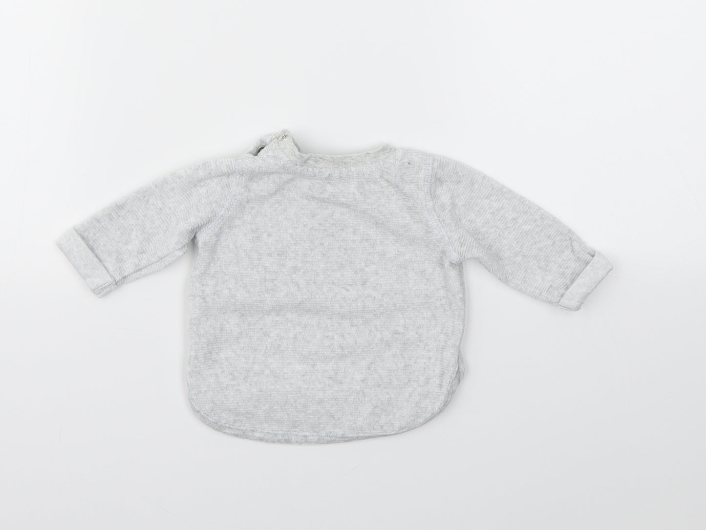 F&F Baby Grey   Basic T-Shirt Size 0-3 Months