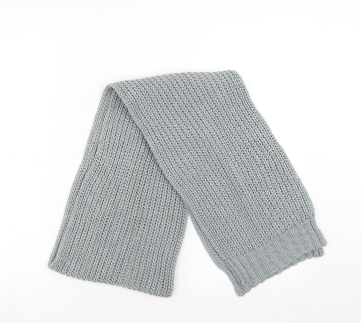 Preworn Unisex Grey  Knit  Scarf
