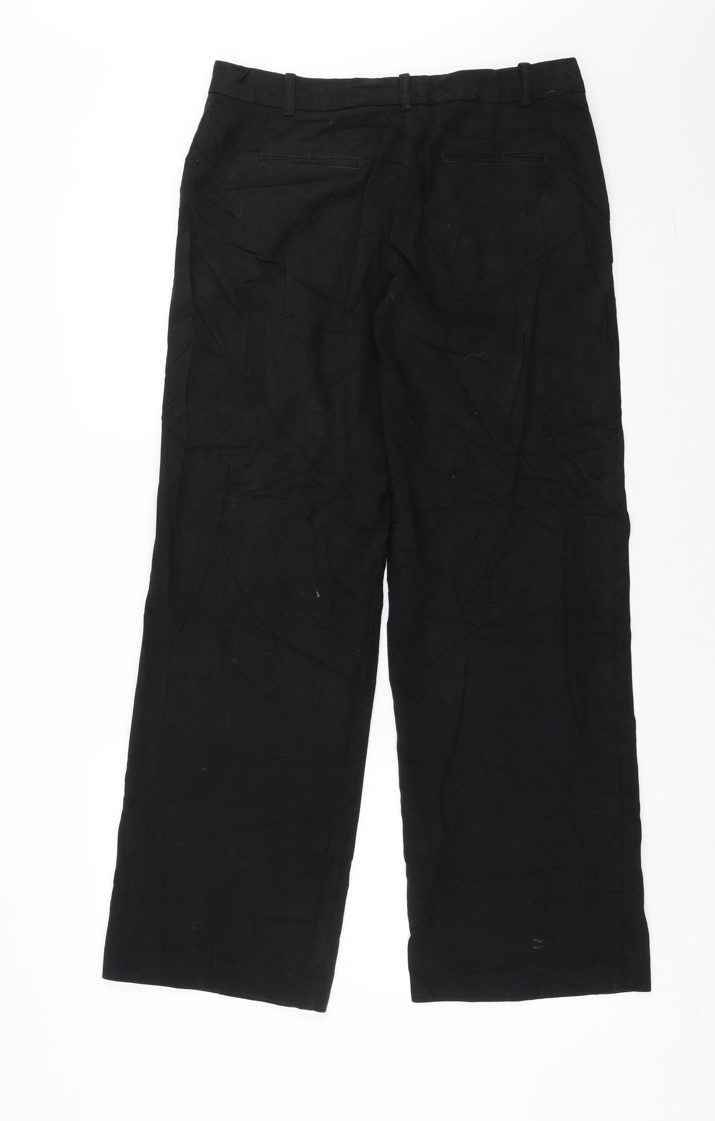 NEXT Womens Black   Trousers  Size 10 L30 in