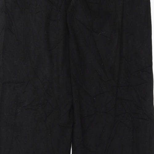 NEXT Womens Black   Trousers  Size 10 L30 in