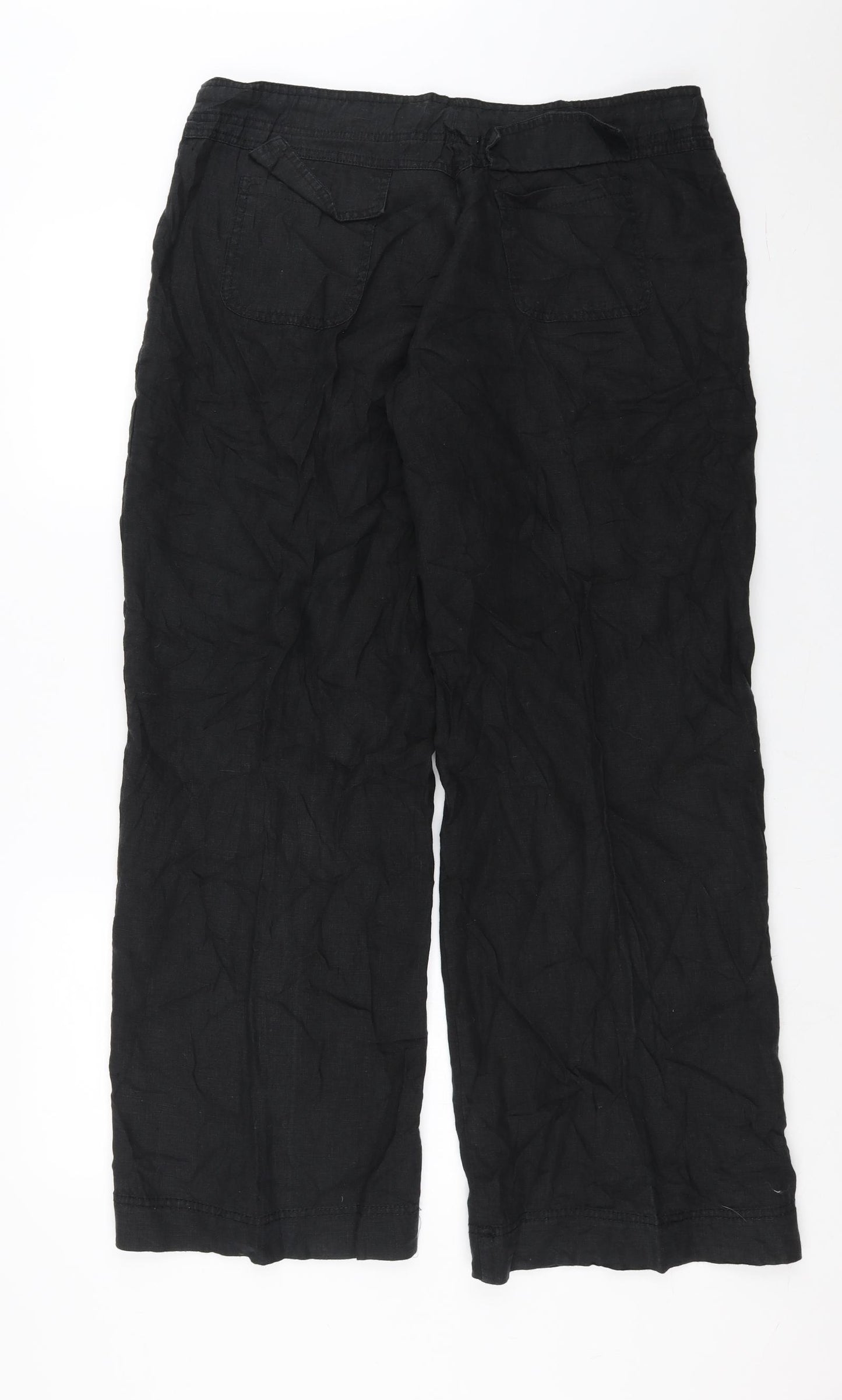 Primark Womens Black   Trousers  Size 14 L31 in