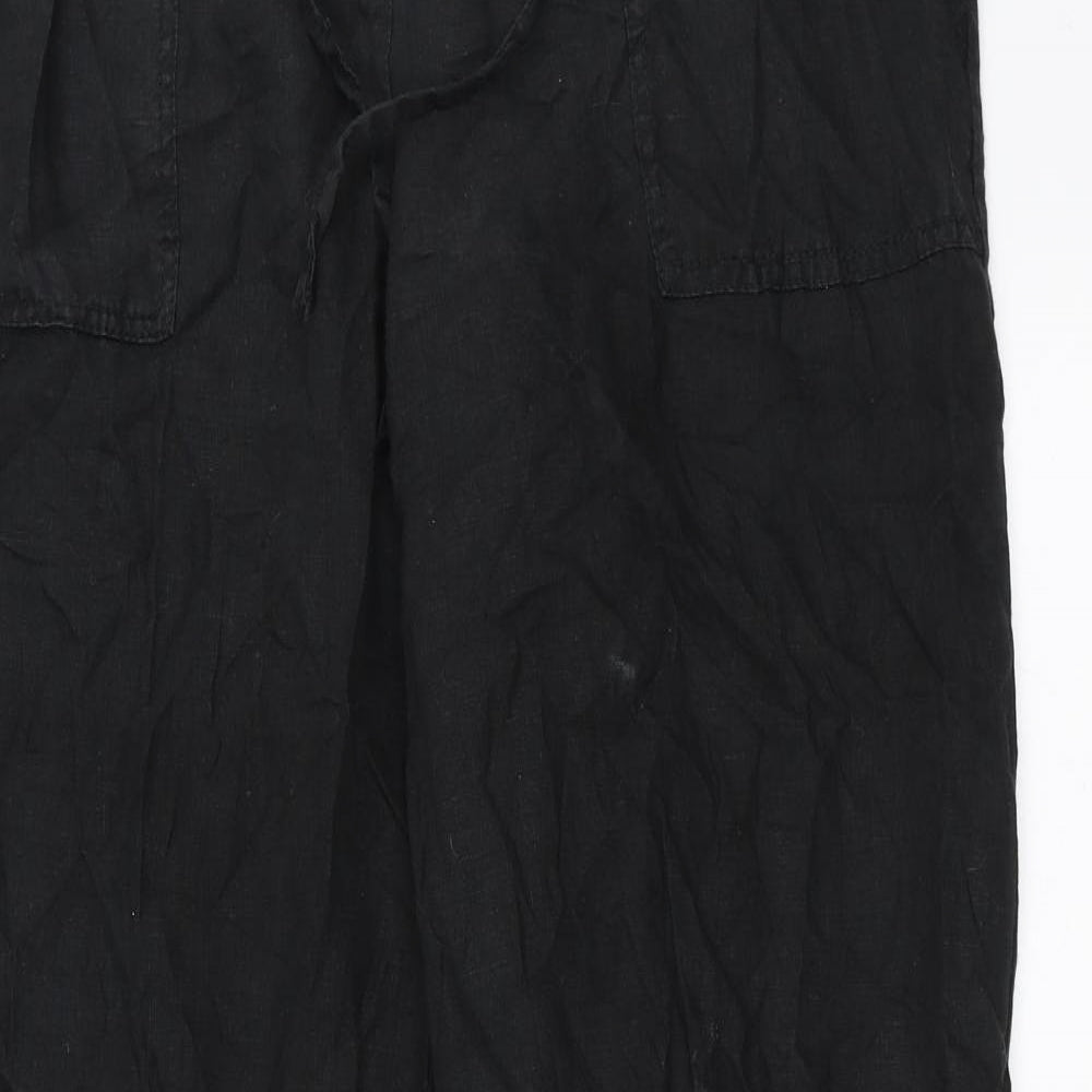 Primark Womens Black   Trousers  Size 14 L31 in