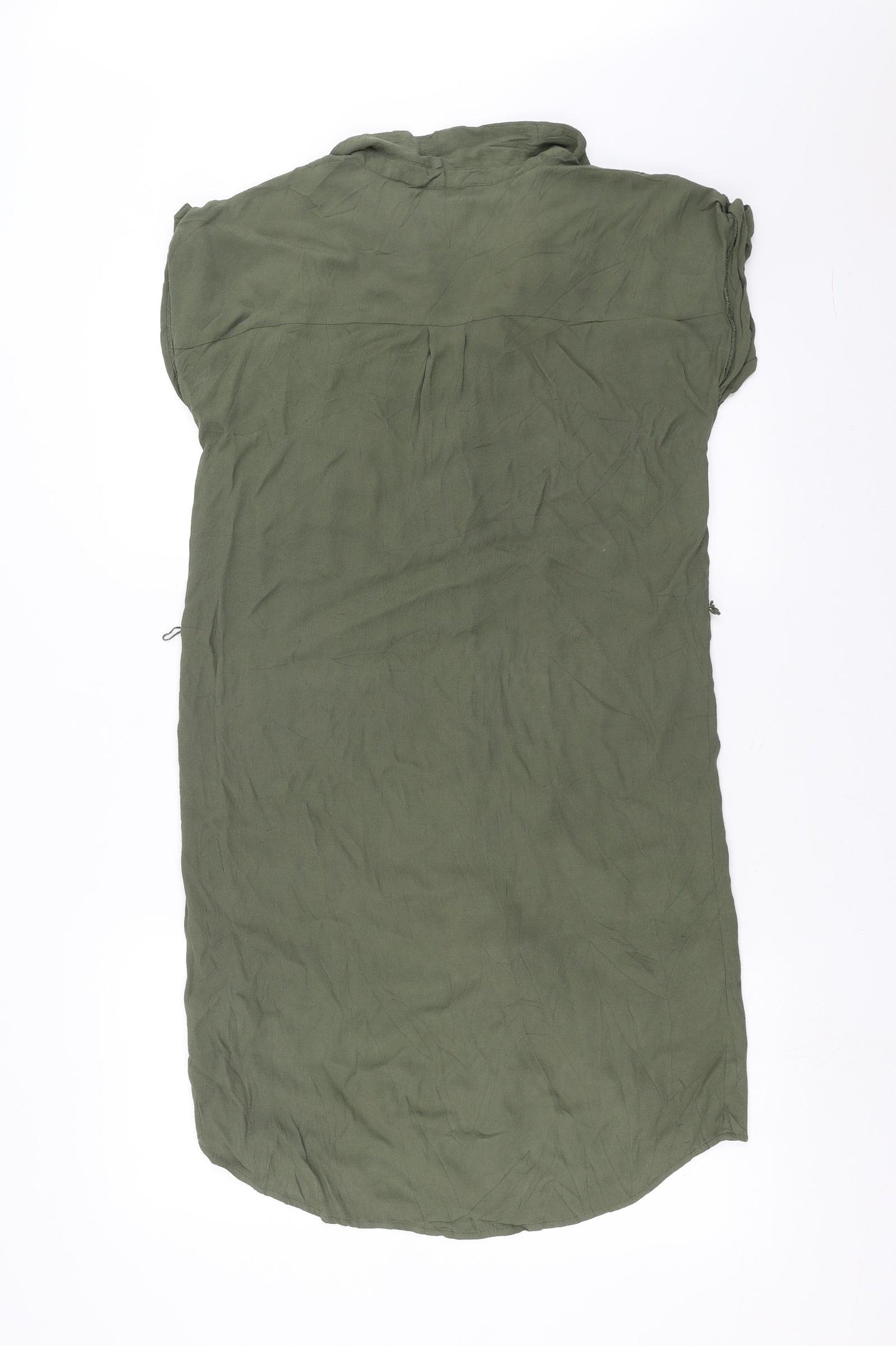Oasis Womens Green   Shirt Dress  Size 10