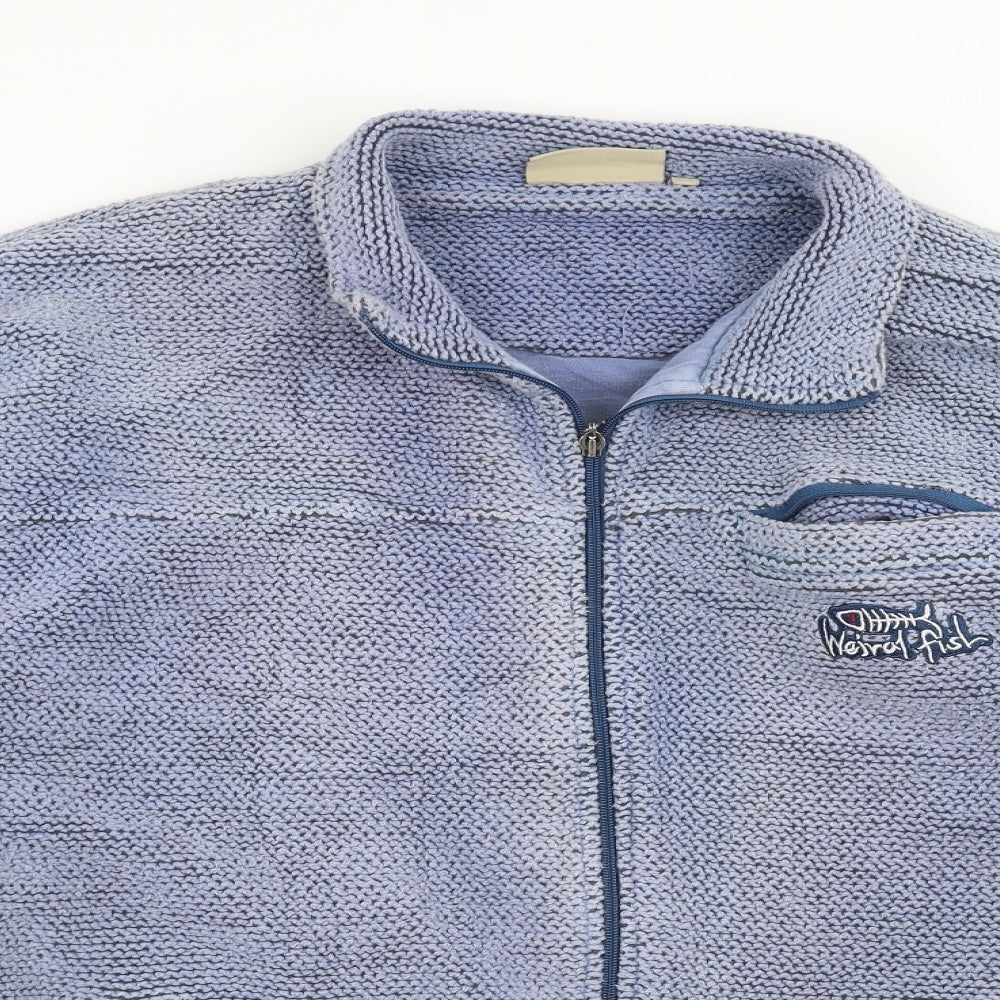 Weird Fish Mens Blue   Jacket  Size L