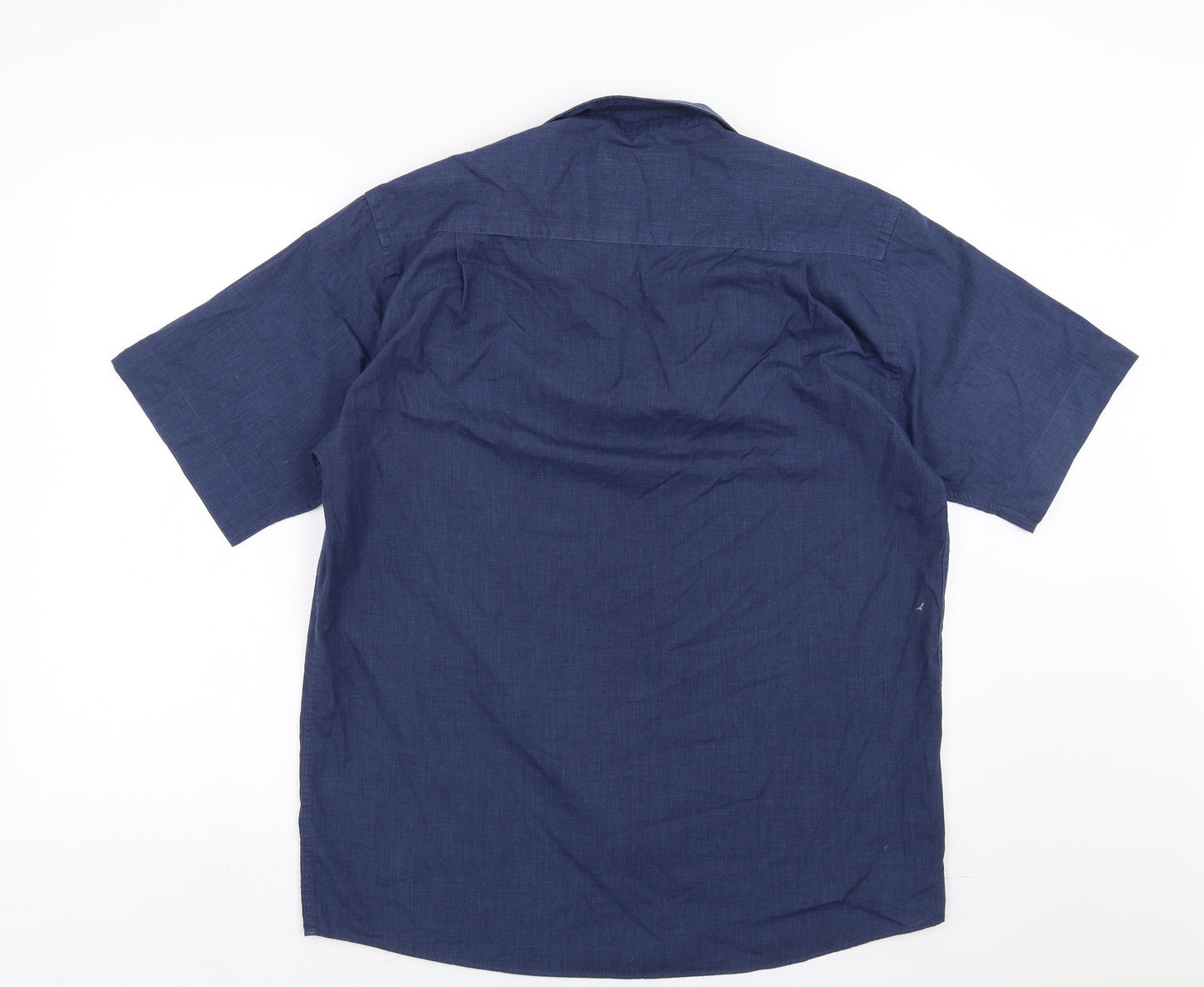 BHS Mens Blue    Button-Up Size 15.5