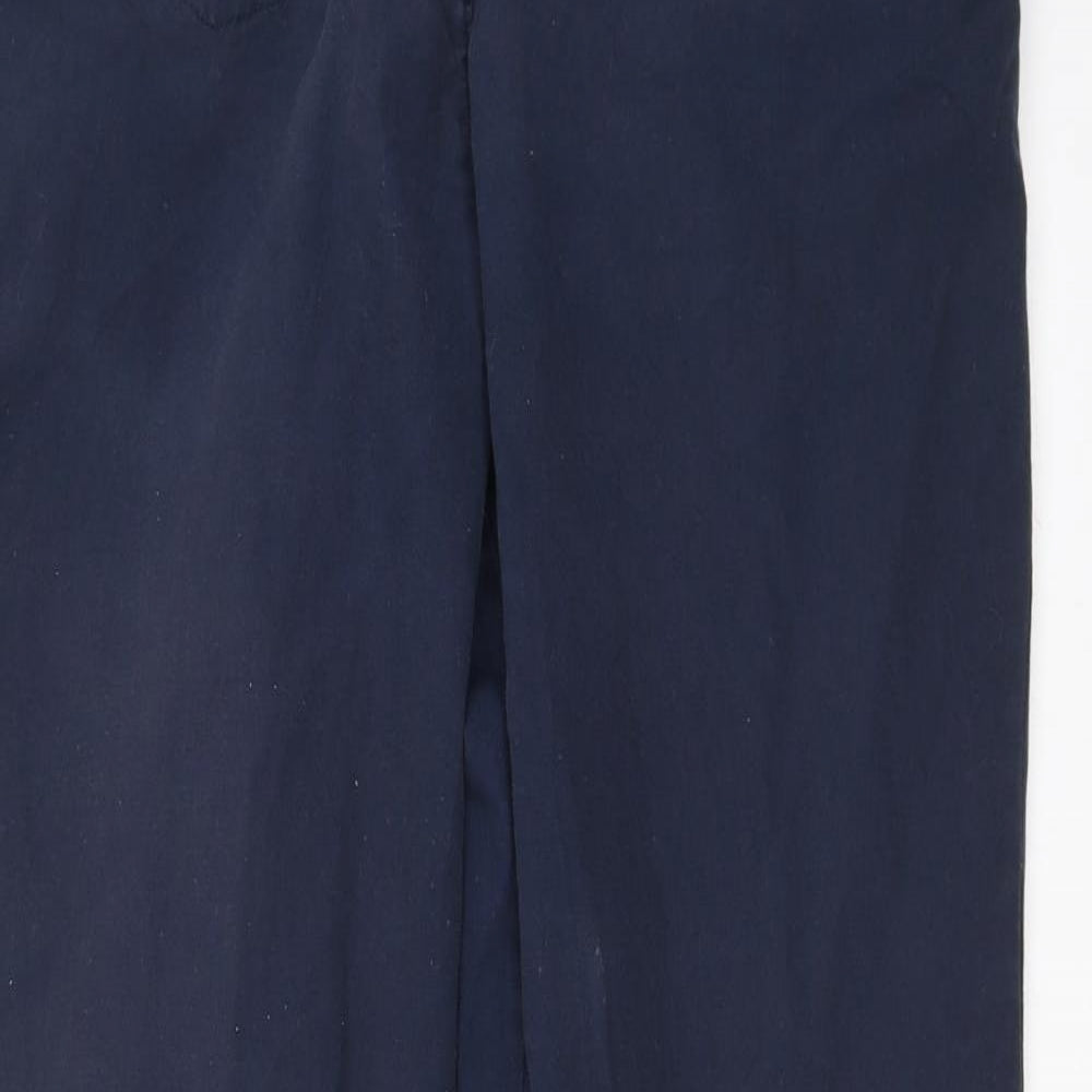 NEXT Womens Blue   Chino Trousers Size 12 L29 in
