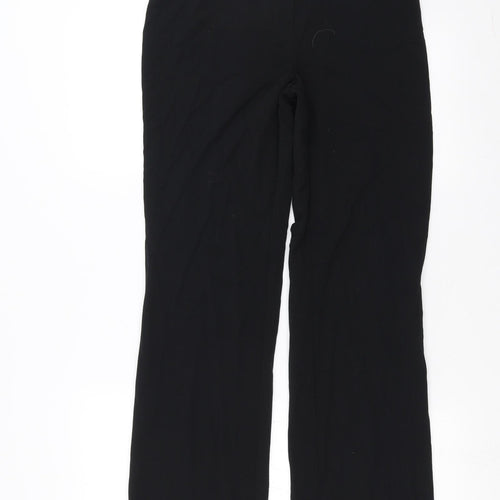 Marks and Spencer Womens Black   Trousers  Size 8 L30 in