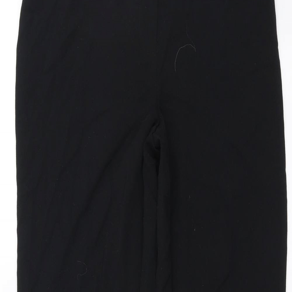 Marks and Spencer Womens Black   Trousers  Size 8 L30 in