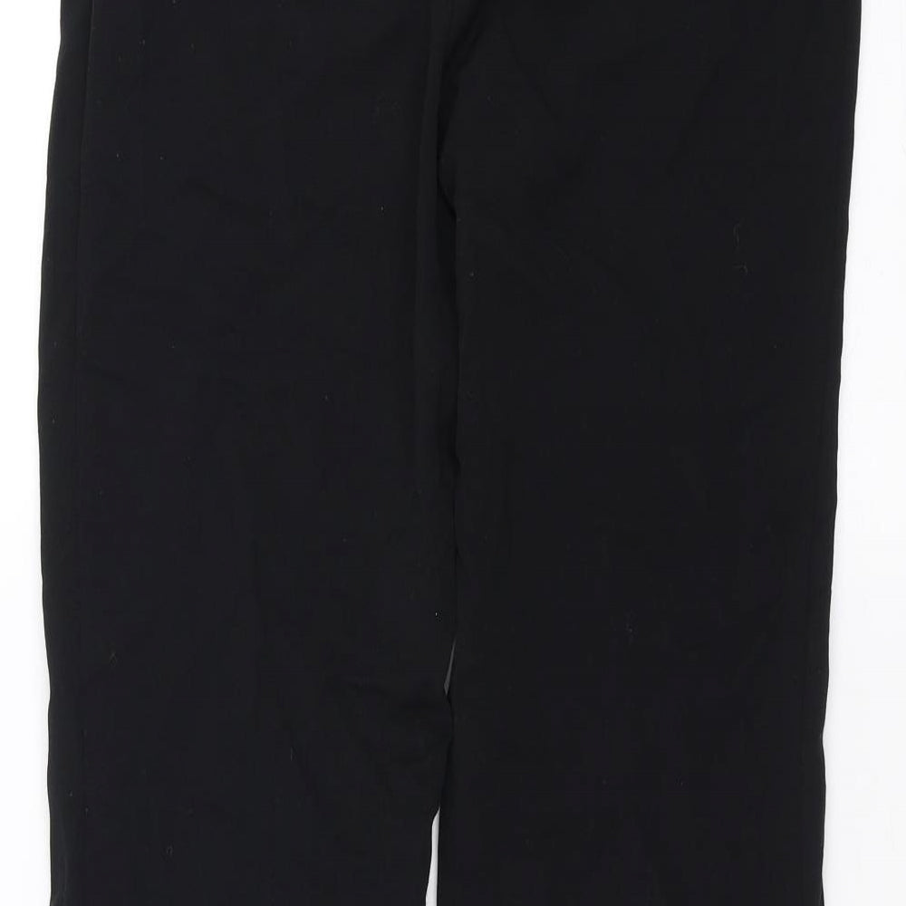 Marks and Spencer Womens Black   Trousers  Size 8 L30 in