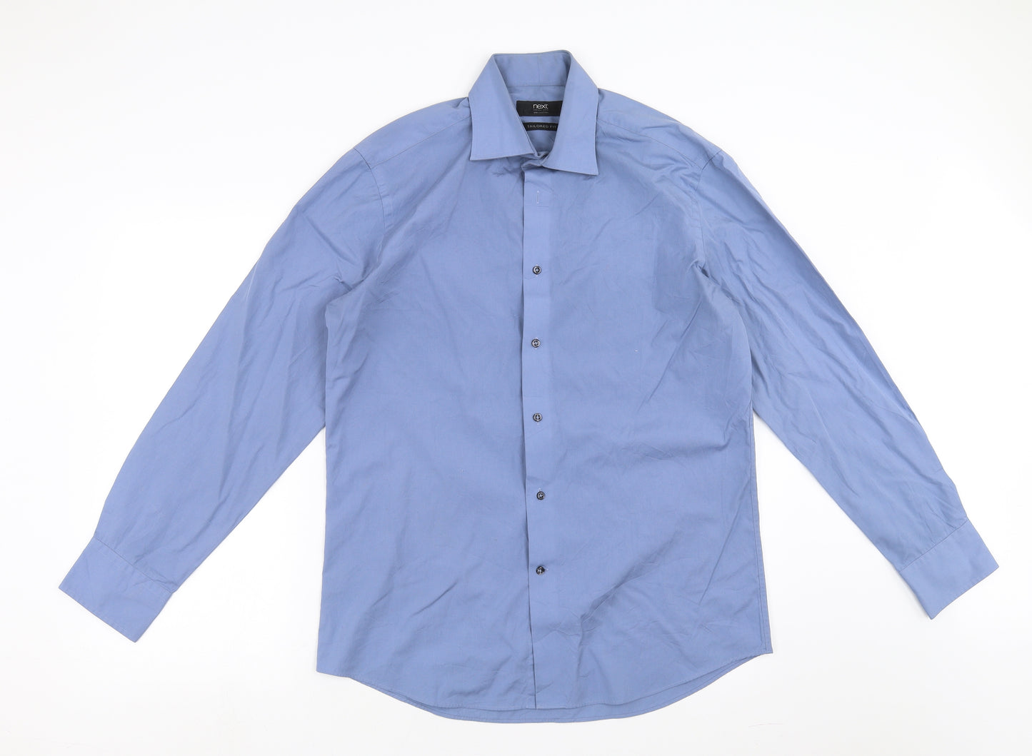 NEXT Mens Blue    Dress Shirt Size 16  - Tailored fit