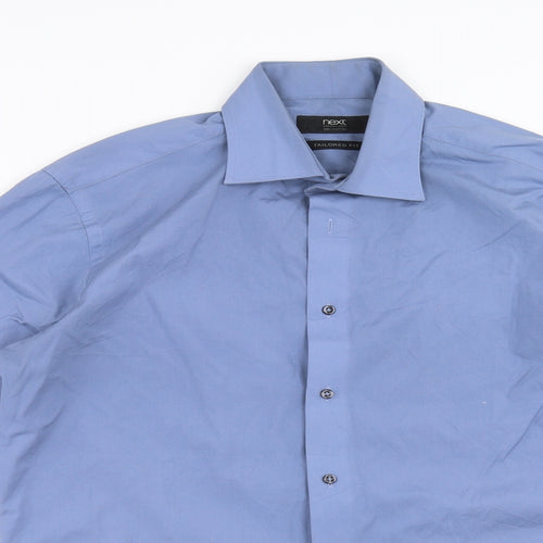 NEXT Mens Blue    Dress Shirt Size 16  - Tailored fit