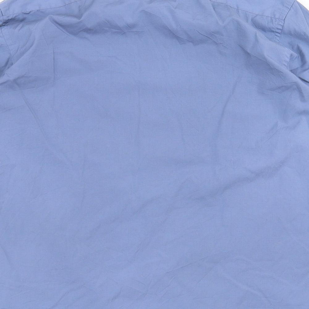 NEXT Mens Blue    Dress Shirt Size 16  - Tailored fit