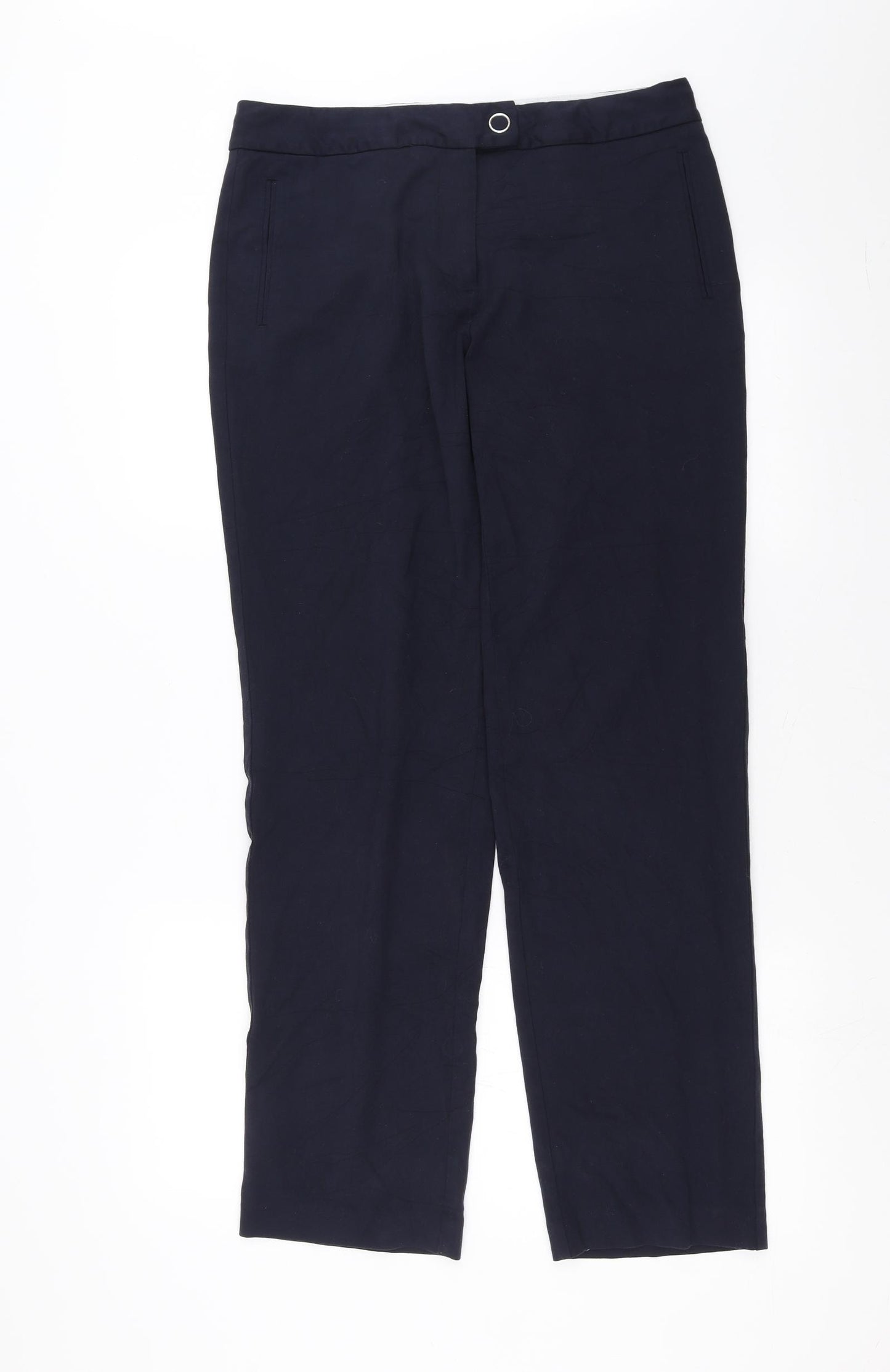Marks and Spencer Womens Blue   Trousers  Size 12 L31 in