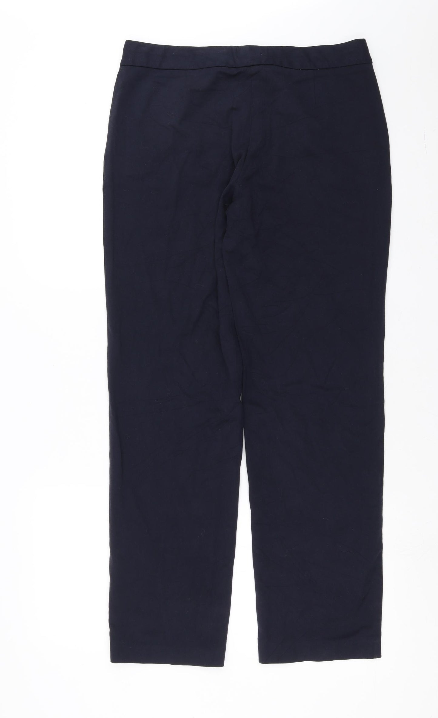 Marks and Spencer Womens Blue   Trousers  Size 12 L31 in