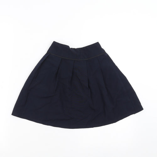 Sainsburys  Girls Blue   A-Line Skirt Size 7 Years - school