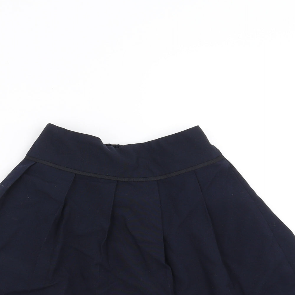 Sainsburys  Girls Blue   A-Line Skirt Size 7 Years - school